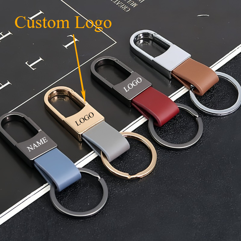 Leatherwork Keychain - 패션 가죽 열쇠 고리 사용자 정의