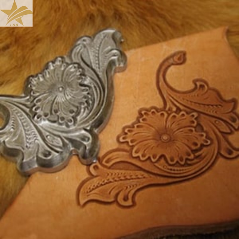 Leatherwork Flowers - 가죽 각인 엠보스 스탬프 몰드, 꽃무늬,