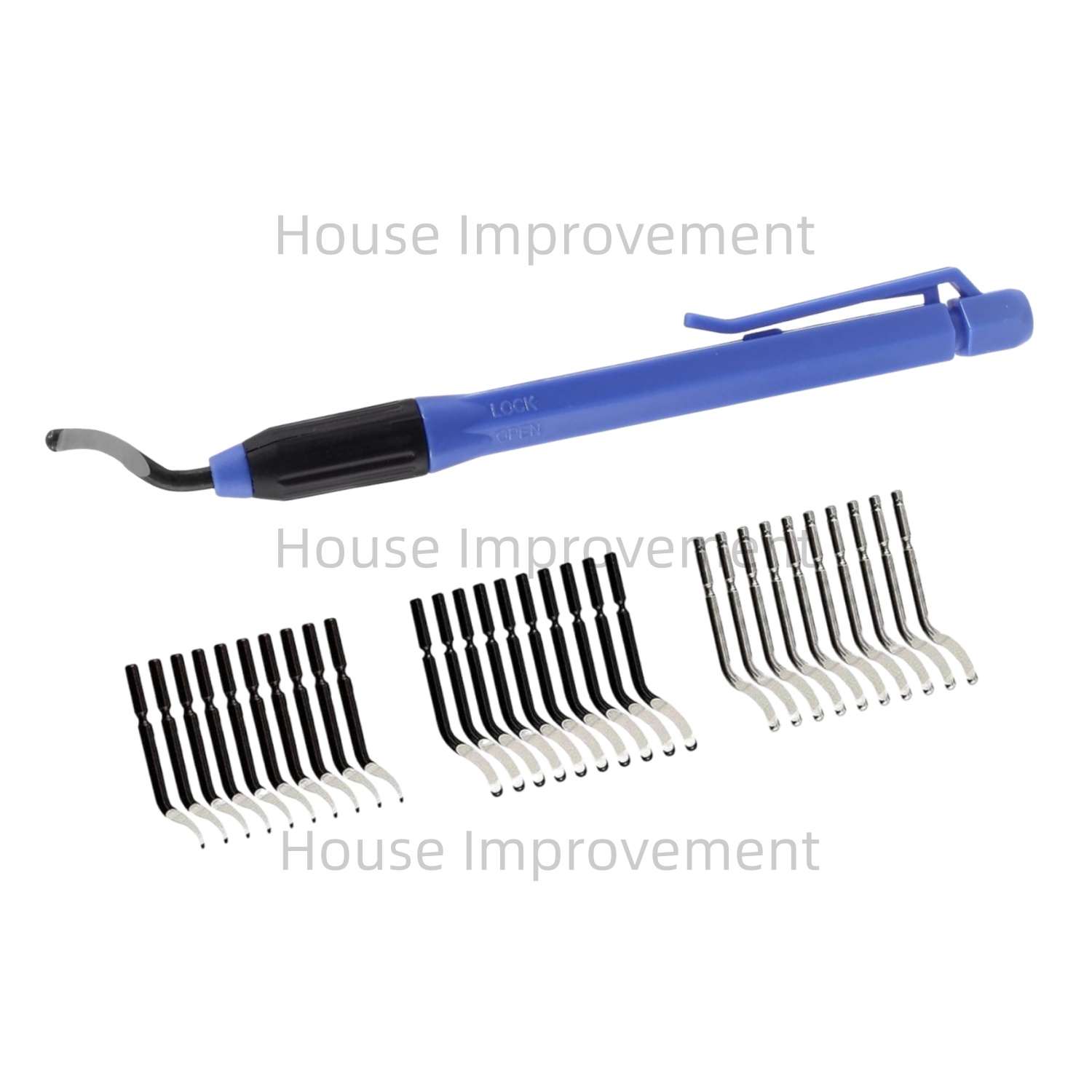 Swivel Knife Tool - 1/11/15/31 고속 강철 회전 블레이드가 있는