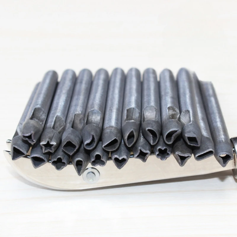 20개 5mm 철제 불규칙 꽃 모양 펀치 가죽 꽃 펀칭 - Leatherwork Flowers 리뷰 및 가격