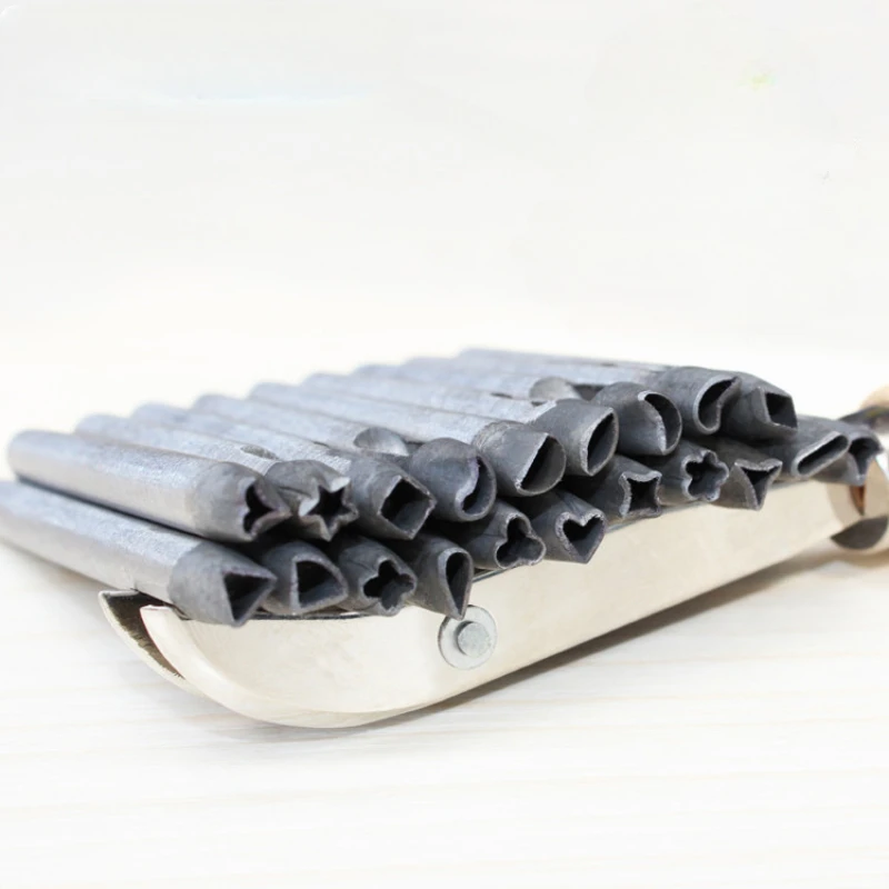 20개 5mm 철제 불규칙 꽃 모양 펀치 가죽 꽃 펀칭 - Leatherwork Flowers 리뷰 및 가격