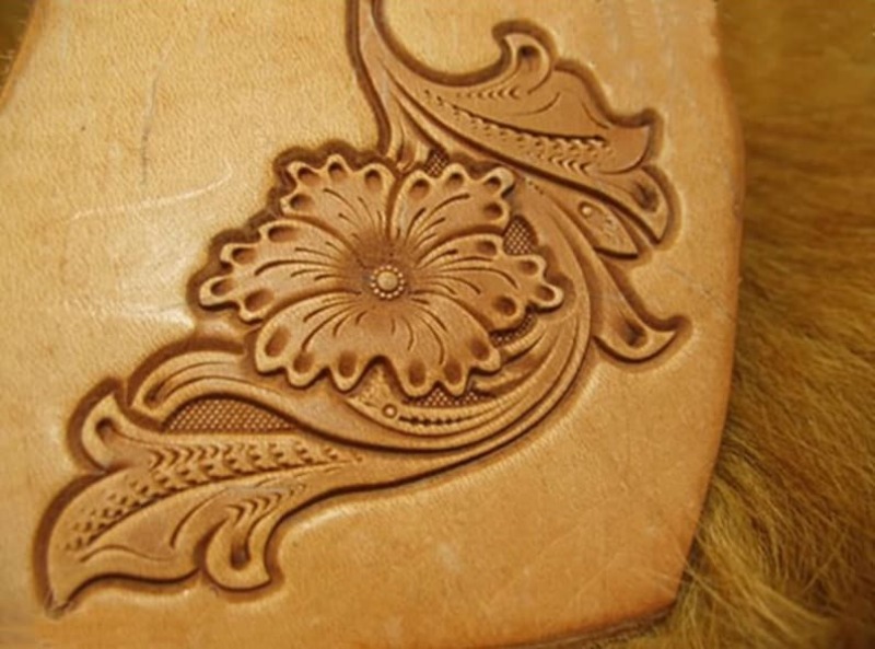 가죽 각인 엠보스 스탬프 몰드, 꽃무늬, 가죽 조각 도 - Leatherwork Flowers 리뷰 및 가격