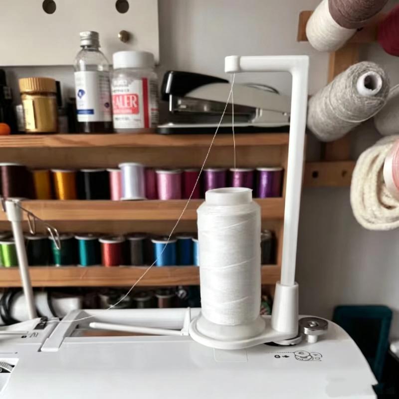 재봉틀용 싱글 스풀 실 거치대, 흔들림 방지 디자인,  - Waxed Thread Linen 리뷰 및 가격