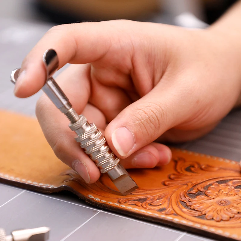 1PC 스테인레스 스틸 가죽 조각 도구 회전 칼 조정  - Swivel Knife Tool 리뷰 및 가격
