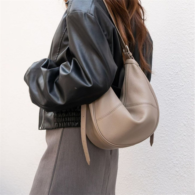 BURMINSA 정품 가죽 호보 백, 여성용 넉넉한 디 - Leather Work Handbags For Women 리뷰 및 가격