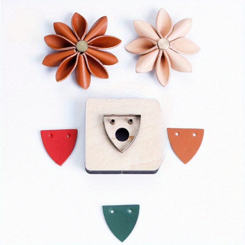 가죽 커팅 다이 꽃잎 모양 나무 다이 커터 DIY 가죽 - Leatherwork Flowers 리뷰 및 가격